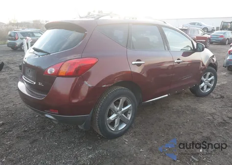 2009 Nissan Murano Sl z USA, uszkodzony, nr VIN JN8AZ18U99W102886
